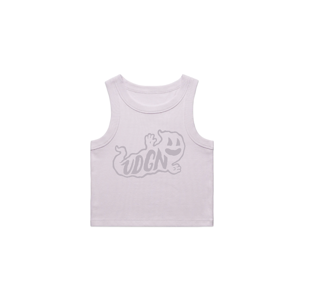 Women's Organic Ghost Logo Tank - Orchid