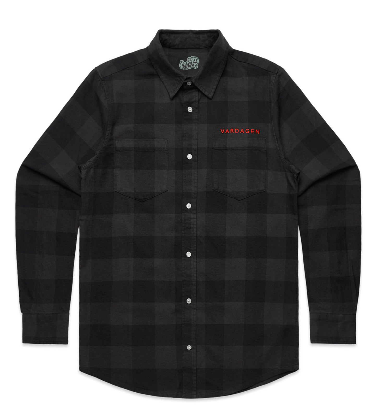 VDGN Signal Flannel — Blackout Plaid