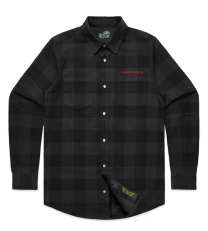 VDGN Signal Flannel — Blackout Plaid