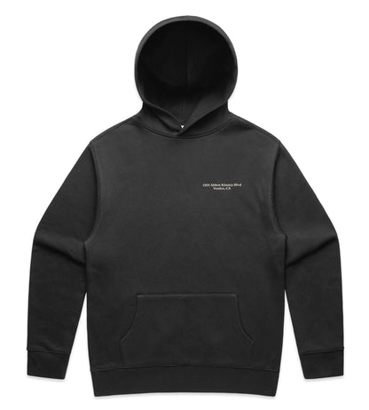 Ghost Logo Hoodie (Black)