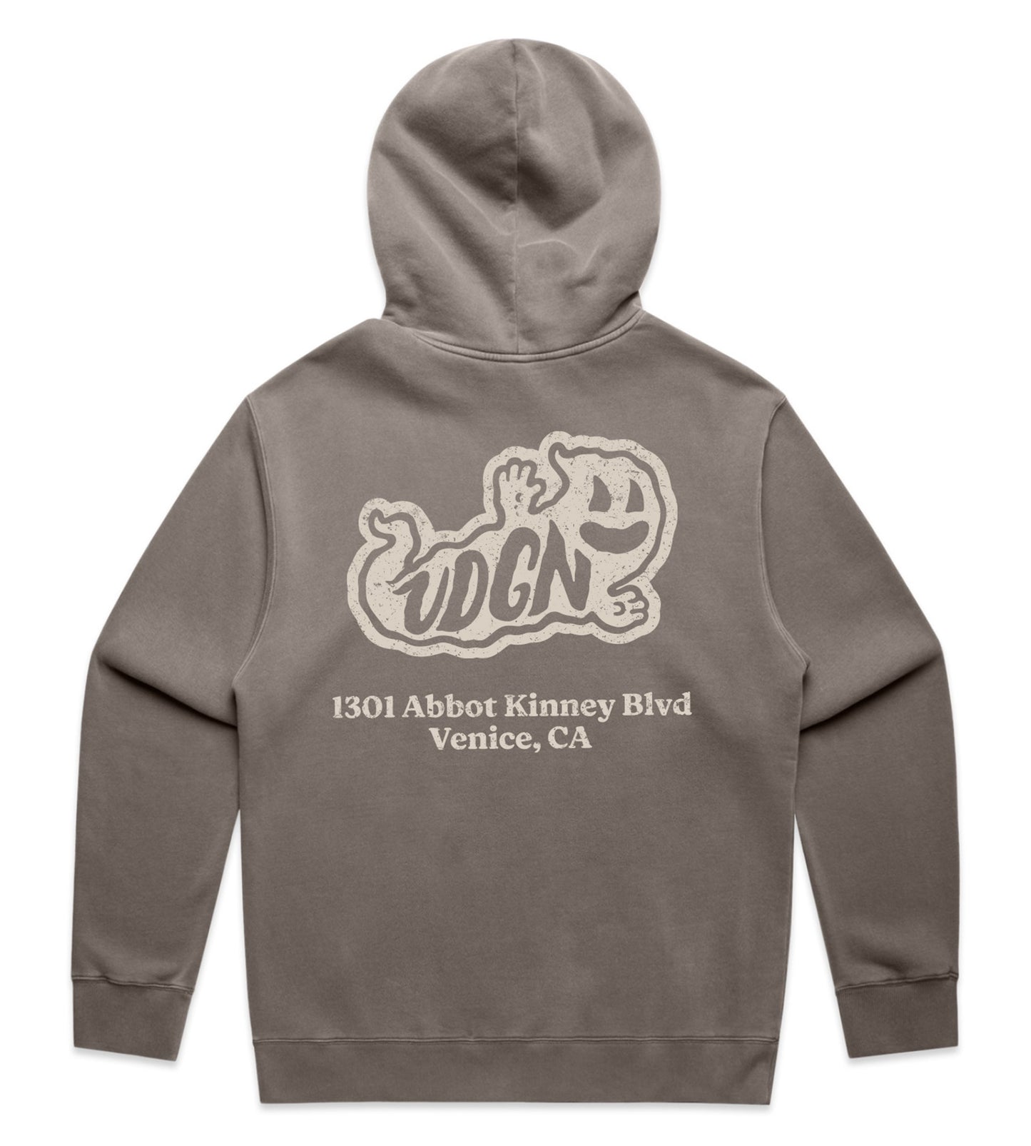 Ghost Logo Hoodie (Grey)