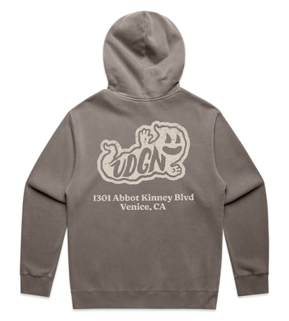 Ghost Logo Hoodie (Grey)