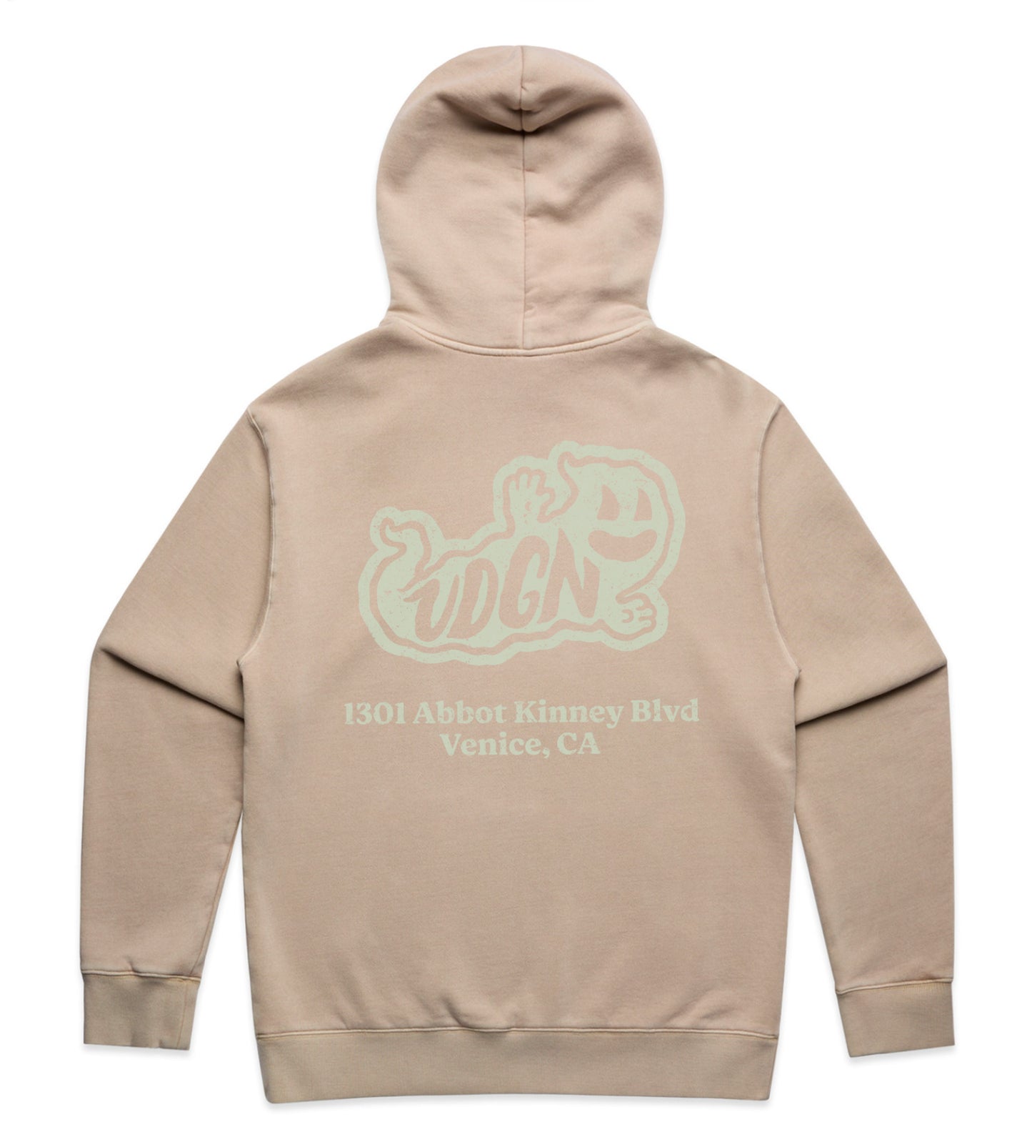 Ghost Logo Hoodie (Taupe)