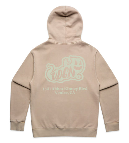 Ghost Logo Hoodie (Taupe)