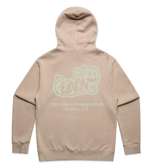 Ghost Logo Hoodie (Taupe)