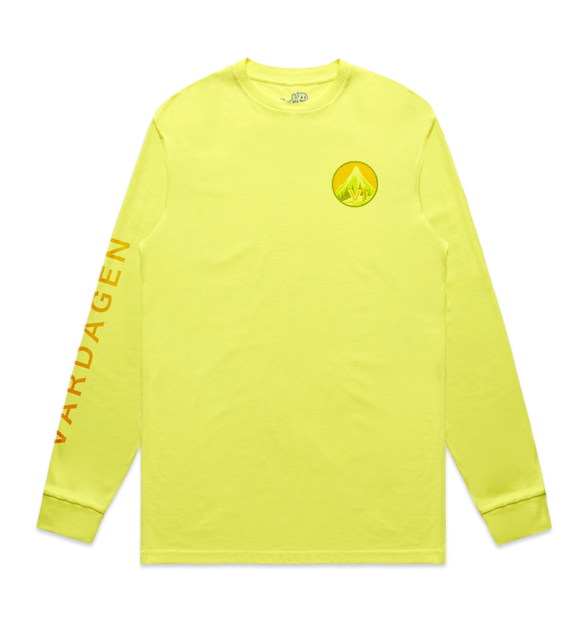 Mountain Safety Long Sleeve — High-Vis Yellow – Vardagen