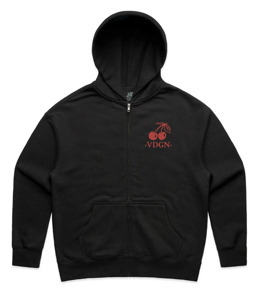 Seven Year Grit Zip - Black - Front