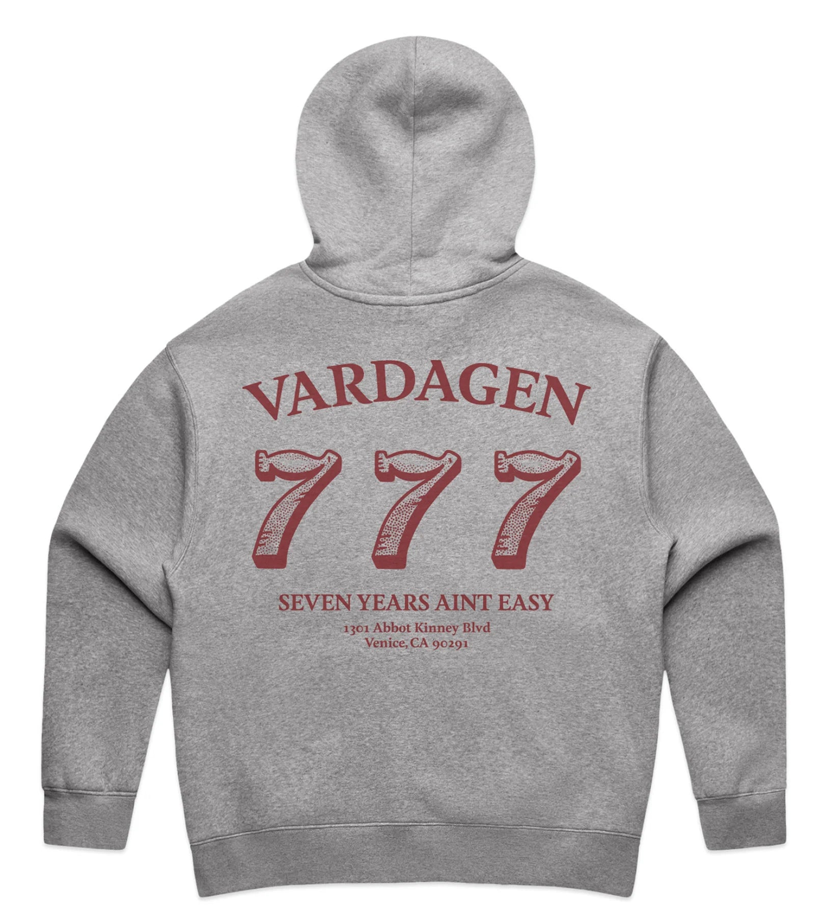 Seven Year Grit Zip - Gray - Back