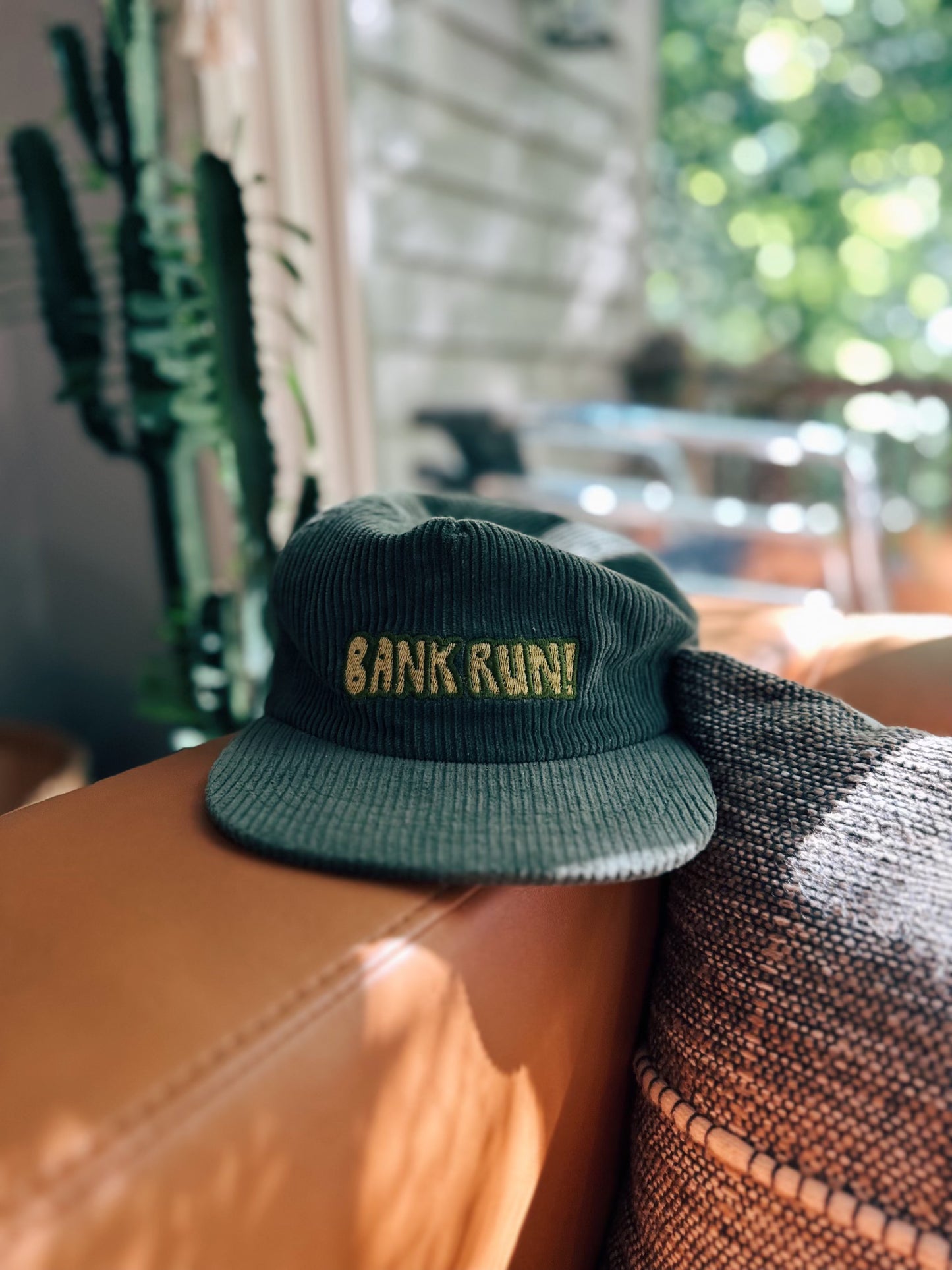 "Bank Run!" Corduroy Hat