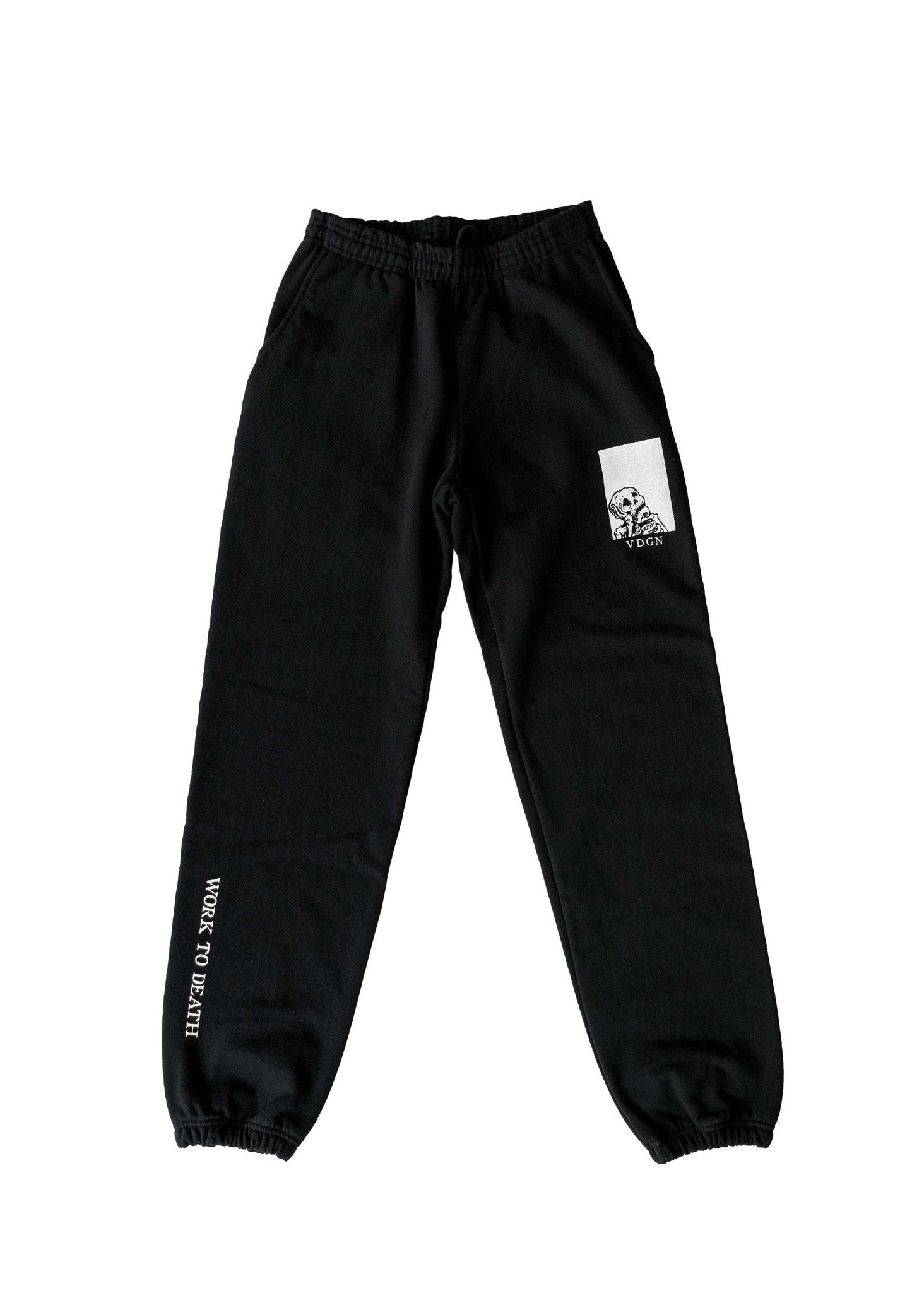 Work To Death Sweatpants Black