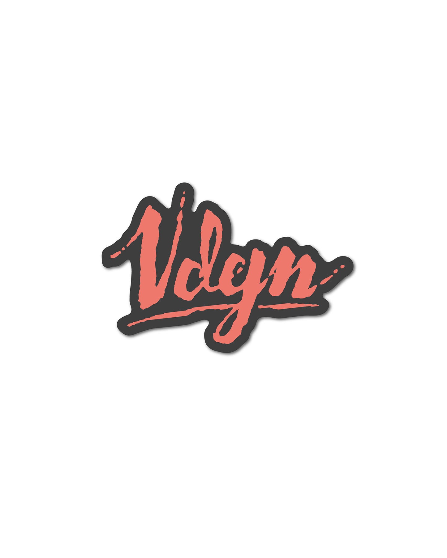 VDGN Script Sticker