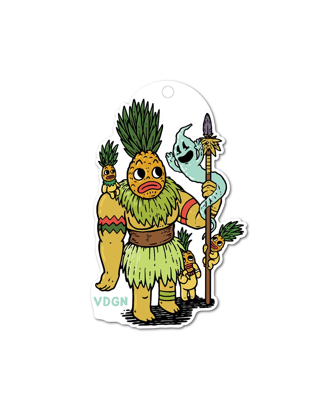 Pineapple Guardian Sticker Vardagen